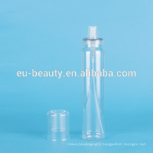 150ml PET plastic bottle with snap on pump and overcap